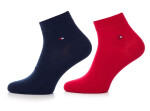 Ponožky Tommy Hilfiger 2Pack 342025001 Red/Navy Blue