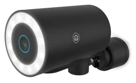 Nedis Bullet kamera čierna / Vonkajšia IP kamera / Wi-Fi / 8 Mpix / IP65 / reflektor / nočné videnie 10 m (WIFICO41CBK)