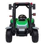 Mamido Detský elektrický traktor BLAST s prívesom 2x200W zelený
