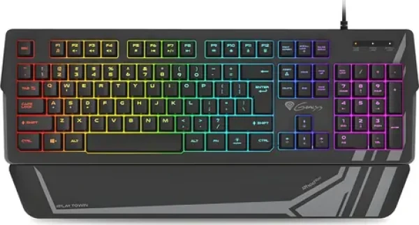 Genesis Rhod 350 RGB čierna / Herná klávesnica / podsvietená / USB / ES (NKG-1729)