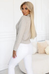 Dámska bunda 481-4 - Numoco basic Béžová L