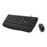 Genius KM-123 čierna / Drôtový set klávesnice a myši / USB / CZ+SK layout (31330013403)