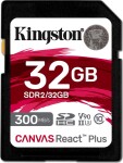 Kingston Canvas React Plus SDHC Class 10 V90 (SDR2/32GB)