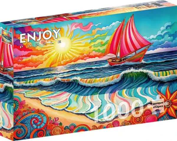 ENJOY Puzzle Plavba pri východe slnka
