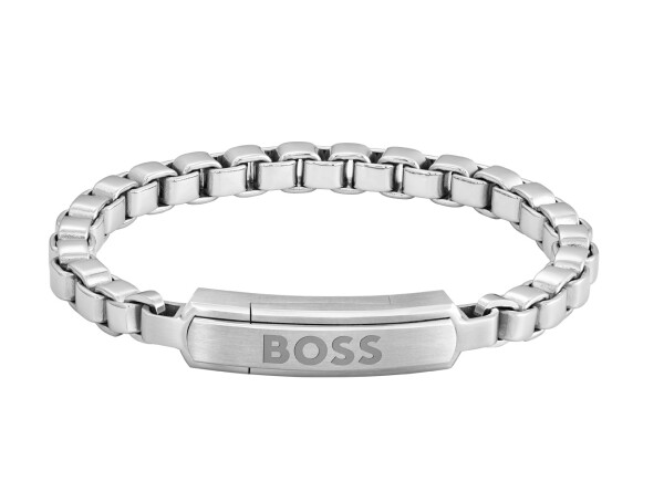 Hugo Boss Nadčasový pánsky náramok ocele Devon 1580596 cm