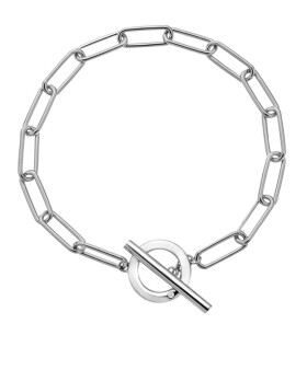 Hot Diamonds Minimalistický strieborný náramok s diamantom Linked DL653