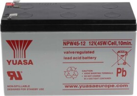 Yuasa Akumulator kwasowo-ołowiow 8.5Ah 151 x 65 x 94mm 12V (NPW45-12)