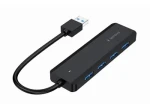 Gembird / USB hub / 4 porty / USB 3.1 Gen 1 (UHB-U3P4P-02)