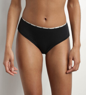 Dámske nohavičky DIM ICONS MIDI BRIEF - DIM - čierne XL