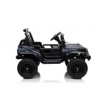 Mamido Mamido Elektrické autíčko OFF ROAD EXTREME 4x4 čierne 24V | 200W | 50 kg | EVA | LED | 2,4 Ghz | ECO koža