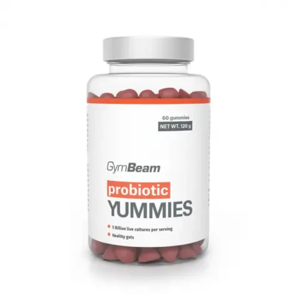 Probiotiká Yummies - GymBeam (čerešňa, 60 kaps.) (46060-1-60caps-cherry)