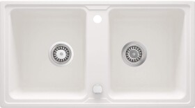 DEANTE DEANTE - Zorba alabaster - Granitový drez, 2 - bowl ZQZ_A203