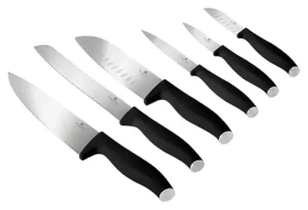 BERLINGERHAUS Sada nožov Matte Black Collection / Nerezová oceľ / 6 ks (BH-2950)