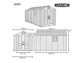 Záhradný domček – Lifetime 60282