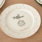 GREEN GATE Porcelánový tanier Joelle White Ø 20,5 cm