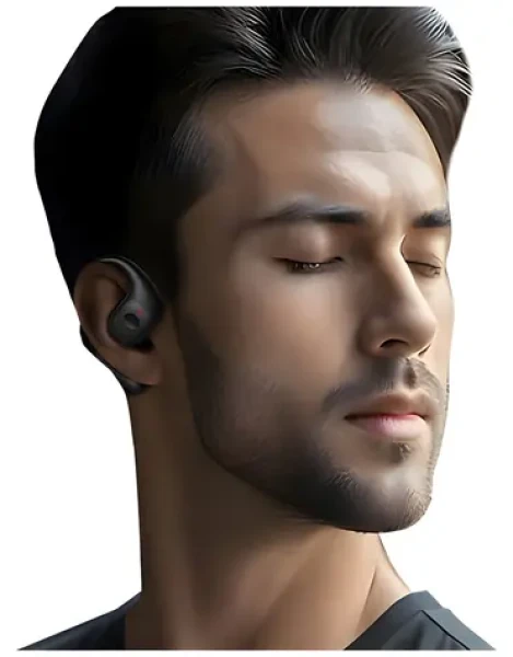 USAMS G26 čierna / TWS bezdrôtové slúchadlá / Bluetooth 5.3 / Open-ear / Výdrž 21 h (BHUUG01)