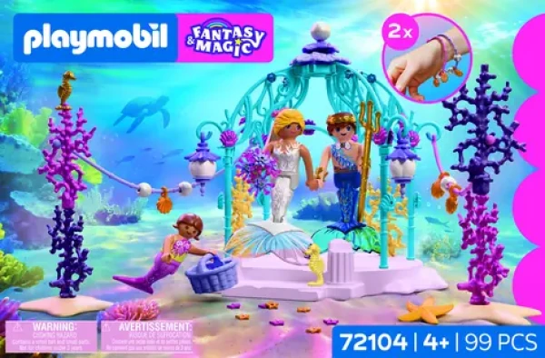 Playmobil 72104 Fantasy Magic Podmorská svadba