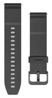 HAMA Platobný remienok NFC čierny / Remienok / 20 mm / bezkontaktné platby