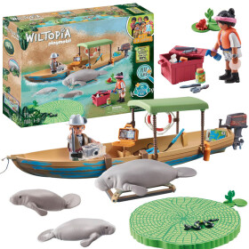Mamido Kocky Playmobil 71010 Výlet loďou - Wiltopia. Súprava 71 dielov ZA5997