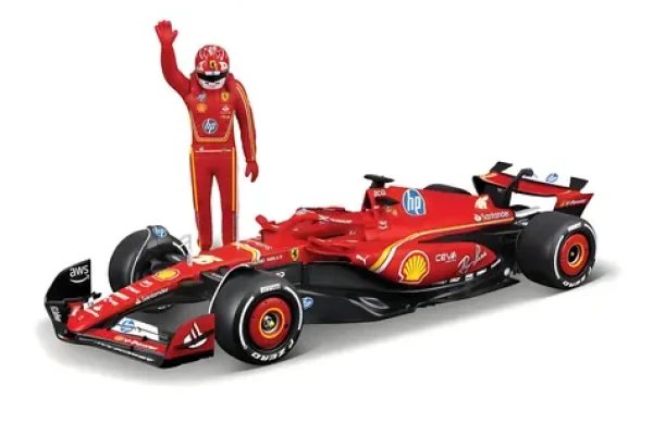 Bburago Model Ferrari SF-24 (2024) #16 Charles Leclerc