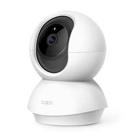 TP-Link Tapo C200 biela / Vnútorná IP kamera / 1920 x 1080 / Uhol záberu 360 ° / mikrofón amp; repro / IR / Wi-Fi / microSD (Tapo C200)