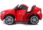 Mamido Elektrické autíčko BMW X6 M dvojmiestne XXL červené