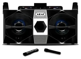 AKAI DJ-S1HB / Párty reproduktor / Bluetooth / FM / AUX / bezdrôtový mikrofón / 150W (100002143388)