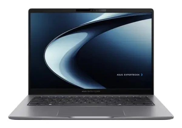 Asus ExpertBook P3 sivá / Notebook / 14" WQXGA / Intel Core i7-13620H / 16GB DDR5 / 512GB SSD / Intel UHD / Bez OS (90NX08E1-M00FF0)