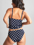 Vrchný diel plaviek Swimwear Anya Riva Spot Balconnet Tankini navy/vanilla SW1451 75E