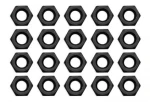 EKWB EK-Loop Nuts Set M4 Black (20pcs) (3831109898024)