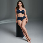 Bobette podprsenka s kosticami a penovou výplňou 5291 navy blue - RosaFaia 380 maritime blue 70G