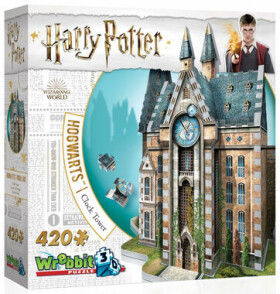 WREBBIT 3D puzzle Harry Potter: Bradavice - Hodinová veža