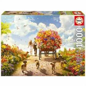 Educa Puzzle Rozvoz kvetov