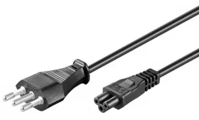 MicroConnect Power Cord Taliansko typ L - C5 3M čierna (PE100830)