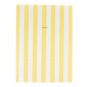 A-JOURNAL collection Linkovaný zápisník Fabrique Stripes Yellow A5