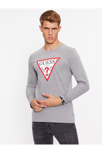 Guess Jeans M2YI31 I3Z14 tričko sivé