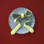 Ib Laursen Dezertný tanier Mynte Blue Bell 19,5 cm