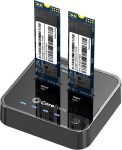 CoreParts MS-CLONER-NVME stacja dokująca do disków twardych USB 3.2 Gen 2 (3.1 Gen 2) Type-C Čierny