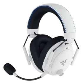 Razer BlackShark V3 Pro for PlayStation biela/čierna / Herné slúchadlá s mikrofónom / ANC / 2.4GHz / Bluetooth / USB-C (RZ04-05400600-R3G1)