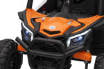 Mamido Mamido Elektrické autíčko Buggy Madman biele | UTV-MX 4x4 | EVA kolesá | 12V 10Ah | EKO koža
