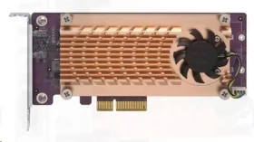 QNAP QM2-2P-244A / Rozširujúca karta pre disky SSD M.2 22110 amp; 2280 / 2 sloty / podpora NAS TVS-x82 amp; TS-x77 (QM2-2P-244A)