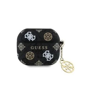 Guess PU 4G Peony Charm Puzdro pre AirPods 3 Black (57983122182)