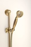 SAPHO - ANTEA sprchová tyč, nastaviteľný držiak, okrúhly, 670, bronz SAL0036