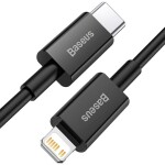 Baseus CATLYS-C01 Kábel USB-C (M) - Lightning (M) 2 m čierna / 20W (CATLYS-C01)