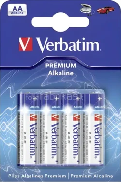 Verbatim Alkalické batérie AA LR6 4 ks / Batéria (49921)