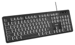 Savio KB-04 čierna / Klávesnica / drôtová / USB / membránová / UK Layout (KB-04)