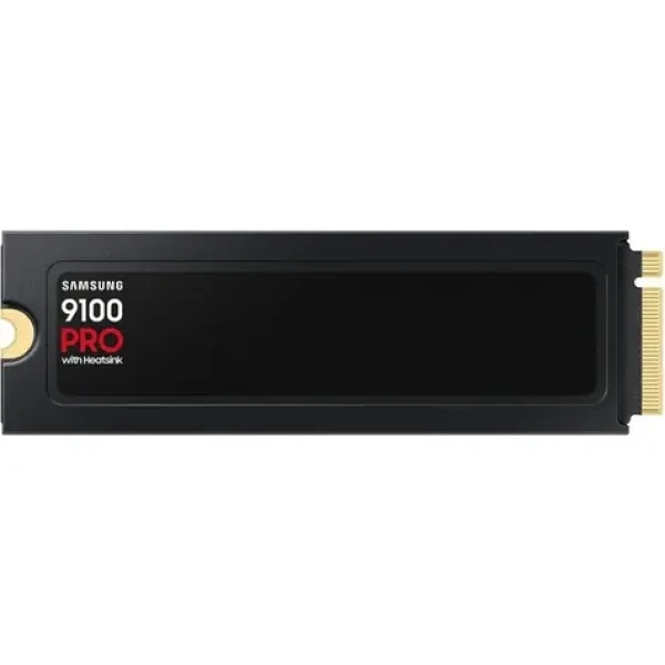 Samsung 9100 PRO Heatsink 2TB / SSD / M.2 / TLC / R: 14700 MBps / W: 13400 MBps / 5y (MZ-VAP2T0CW)