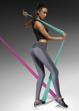 Legíny Victoria - Bas Bleu XL šedá