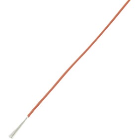 TRU COMPONENTS 1570577 opletenie / lanko, LiY, 1 x 0.14 mm², červená, 100 m; 1570577
