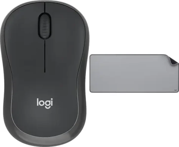 Logitech M240 Silent čierna + podložka Studio Series šedá / Sada myš + podložka / 4000 DPI / 3 tlačidlá